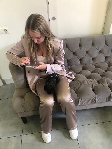 Foto van iemand die foto's maakt